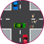 Intersection crossing-1 Intersection crossing-1