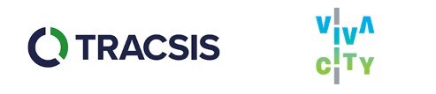 Tracsis & VivaCity logo